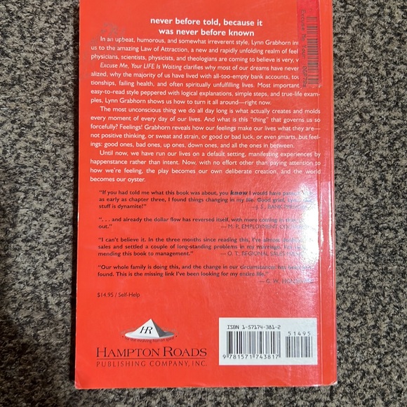 Excuse Me, Your Life is Waiting: The Astonishing Power of Feelings Lynn Grabhorn - Picture 2 of 16